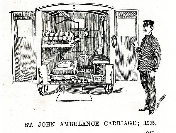 St Johns Ambulance carriage