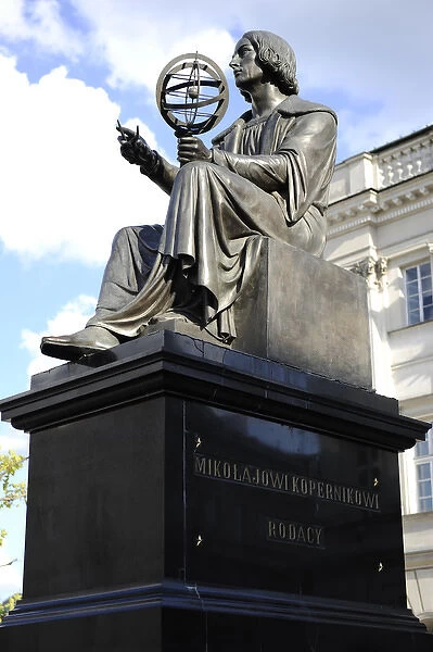 Statue of Nicolaus Copernicus (1473-1543) by Thorvaldsen (17