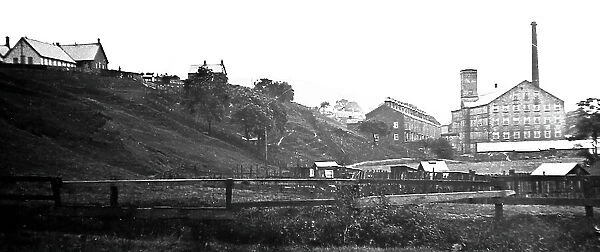 Stone Holme Mill, Crawshawbooth, early 1900s