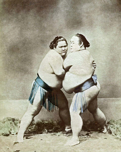 Sumo Wrestlers, Japan