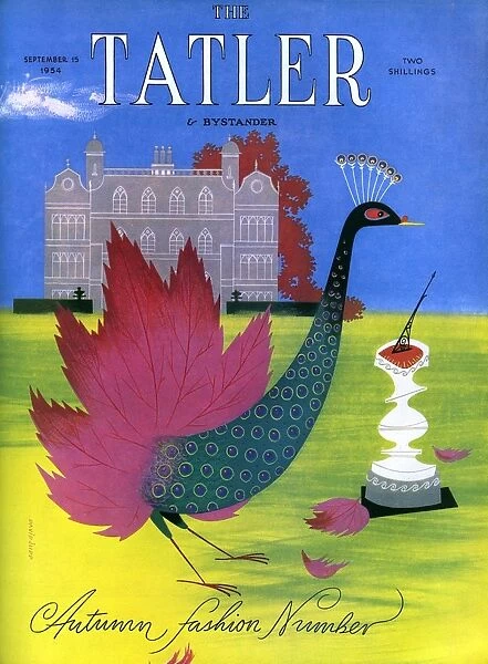 Tatler cover - Autumn Fashion Number, 1954