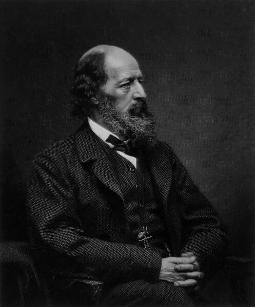Tennyson seated