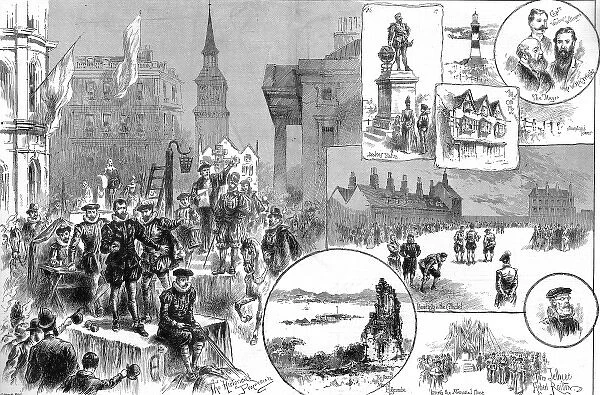The Tercentenary of the Spanish Armada, At Plymouth, 1888