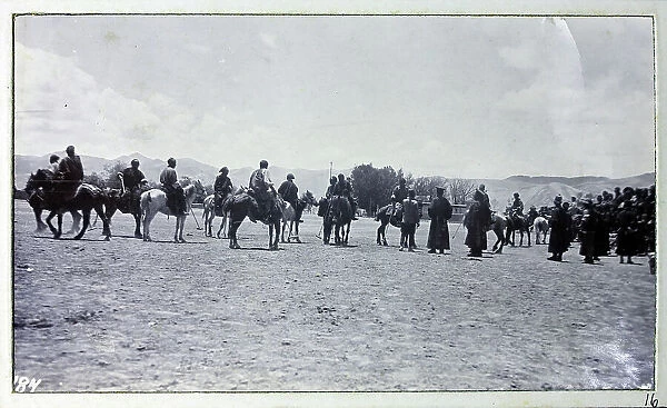 Tibetan polo match, from a fascinating album which reveals new details on a little-known campaign in which a British military force brushed aside Tibetan defences to capture Lhasa, in 1904