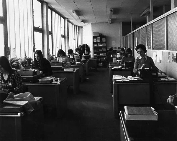 Typing Pool 1960S
