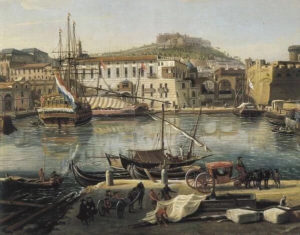 VAN WITTEL, Gaspar (1653-1736). View of The Arsenal