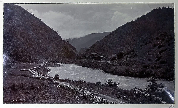 View of the Chumbi Valley, from a fascinating album which reveals new details on a little-known campaign in which a British military force brushed aside Tibetan defences to capture Lhasa, in 1904