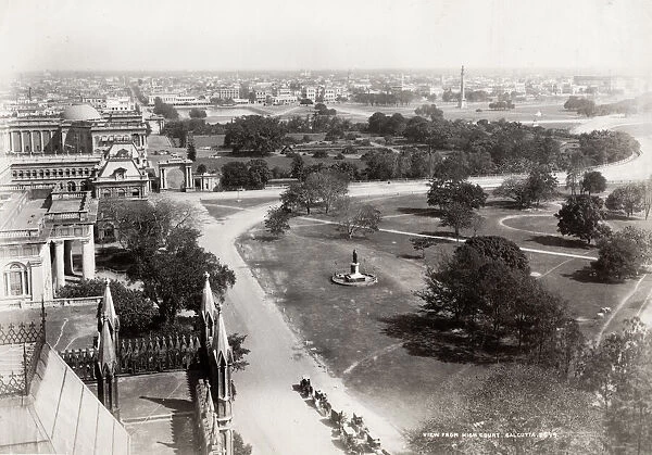 View from the High Court, Calcutta, Kolkata, India