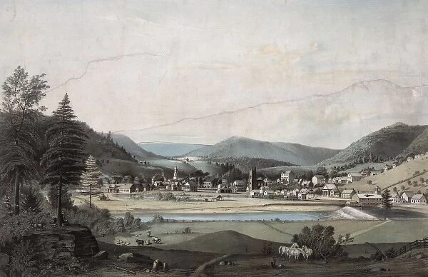 View of Prattsville, Greene Co. N. Y. 1844