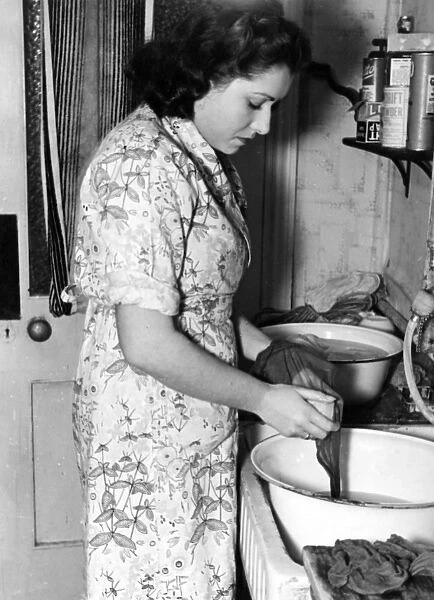 Washing Stockings  /  1940S
