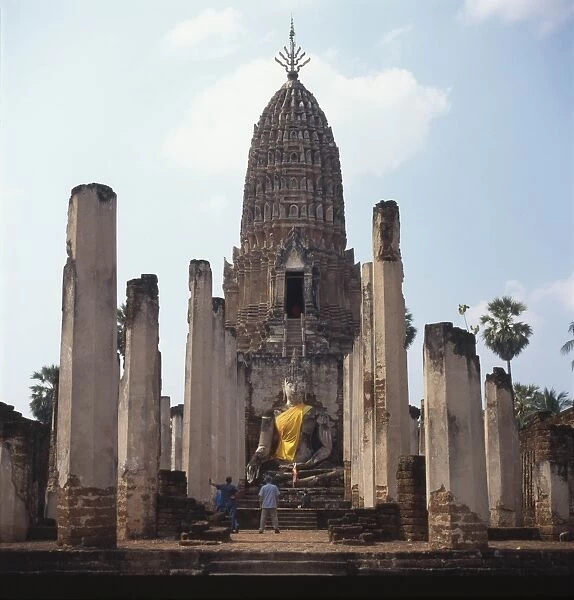 Wat Mahathat, Si Satchanalai, Thailand