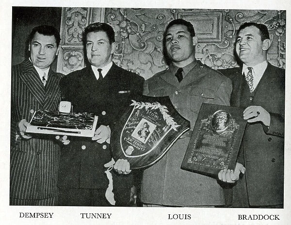 Four world boxing champions