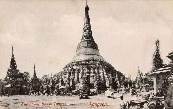 Yangon, Myanmar - Shwei Dagon Pagoda