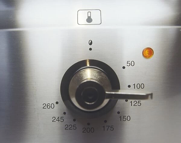 Electric oven dial