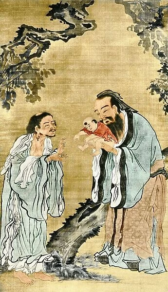 Lao-Tse, Confucius and Buddha