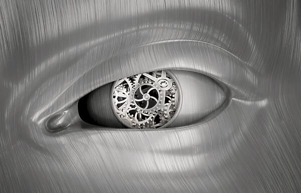 Mechanical eye, conceptual artwork F006  /  3907