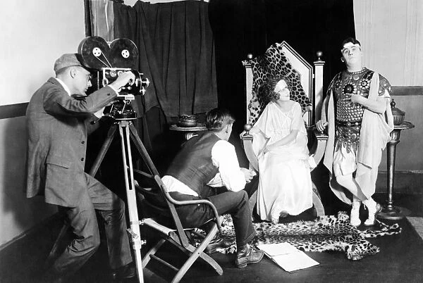 Silent film production, 1922 C016  /  8830