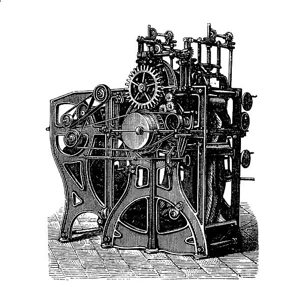 Textile finishing machine, 1880s C017  /  6860