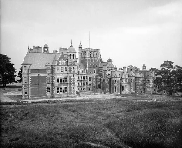 View of Craighouse Asylum, Edinburgh. The building is now part of Napier University