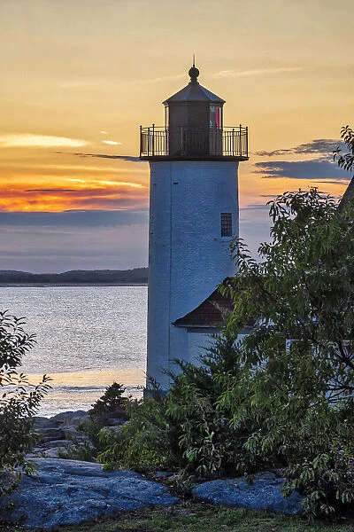 Annisquam Lighthouse, Annisquam Harbor, Massachusetts, USA