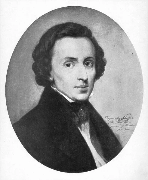 FREDERIC CHOPIN (1810-1849). Polish composer and pianist