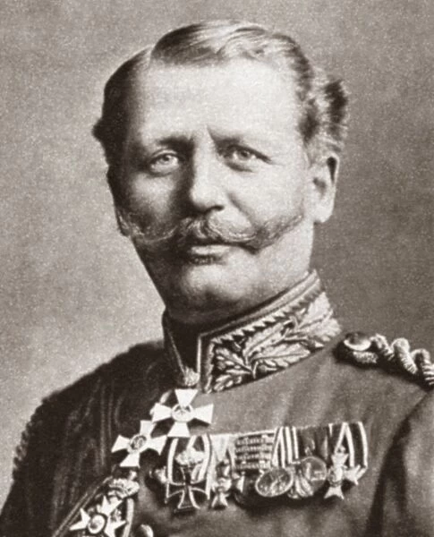 KARL VON EINEM (1853-1934). German army commander. Photograph, c1916