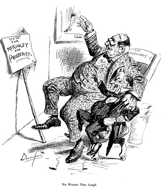 Mckinley Cartoon, 1890S