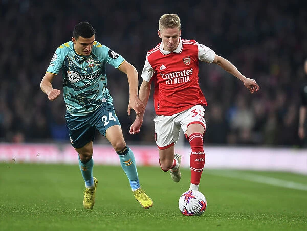 Arsenal vs Southampton: Clash between Zinchenko and Elyounoussi in the 2022-23 Premier League