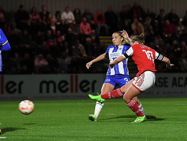 Arsenal Women Take the Lead: Kim Little Scores First Goal Against Brighton & Hove Albion WFC in 2022-23 Barclays Womens Super League