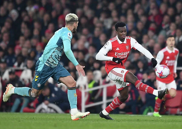 Arsenal's Eddie Nketiah Shines in Premier League Clash Against Southampton