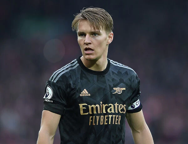 Arsenal's Martin Odegaard Faces Liverpool in the Premier League Showdown (2022-23)