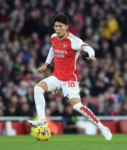Arsenal's Tomiyasu Shines: Arsenal vs. Burnley, 2023-24 Premier League
