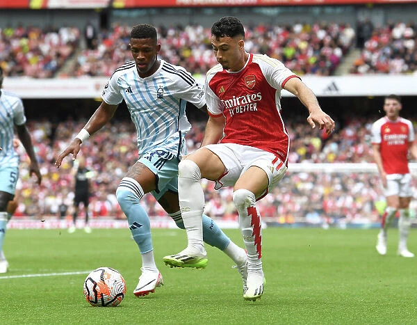 Martinelli vs. Danilo: A Battle of Wits in Arsenal's 2023-24 Premier League Opener against Nottingham Forest