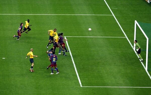 Sol Campbell's Header: Arsenal's Historic Goal in the UEFA Champions League Final Against Barcelona (2006)