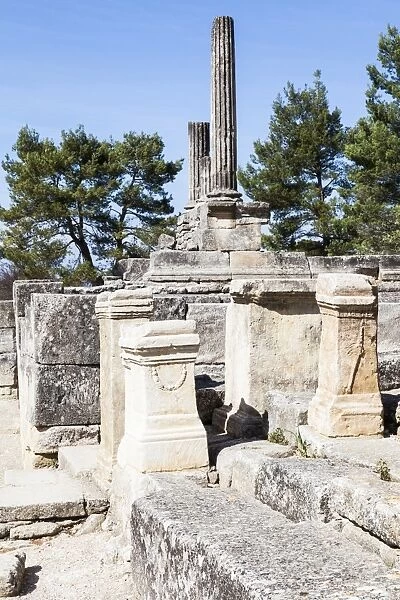 Roman remains at St-Remy-de-Provence in France