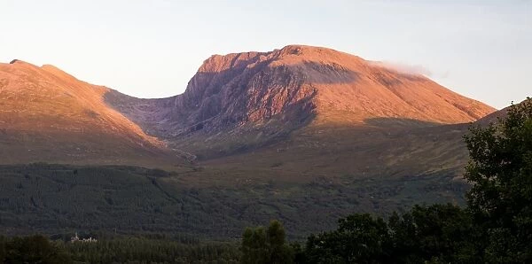 A view of Ben Nevis from Banavie, Highland Region, Scotland