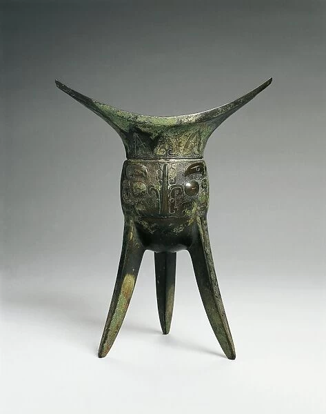 Chueh (ritual vessel), western Chou (or Zhou) dynasty