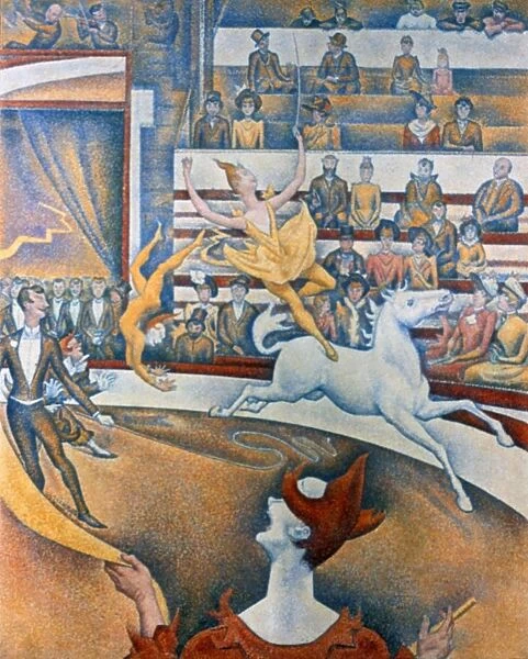 The Circus (Le Circque), 1891: Georges-Pierre Seurat (1859-1891) French Neo-Impressionist painter