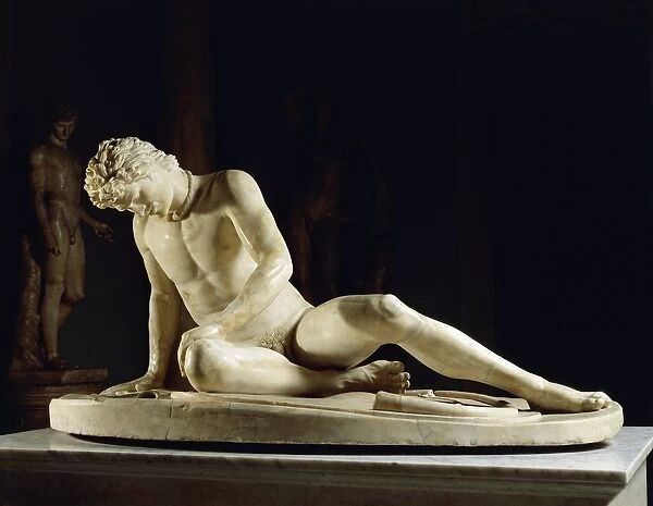 Dying Gaul or Capitoline Gaul, Roman marble copy of Hellenistic bronze original from Pergamon