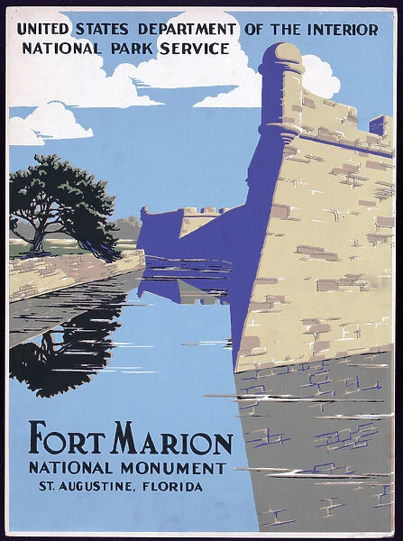 Fort Marion National Monument, St. Augustine, Florida ca. 1938