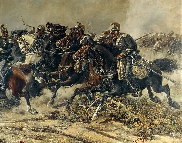 Genoa Cavalry Charge of Custoza, 1866