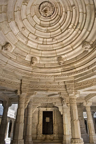 India, Rajasthan, Ranakpur, Jain temple