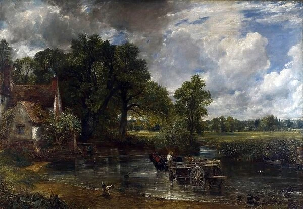 John Constable (1776-1837) English landscape painter The Hay Wain