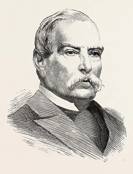 MR. FRANCIS TRESS BARRY, engraving 1890, UK, U. K. Britain, British, Europe, United Kingdom