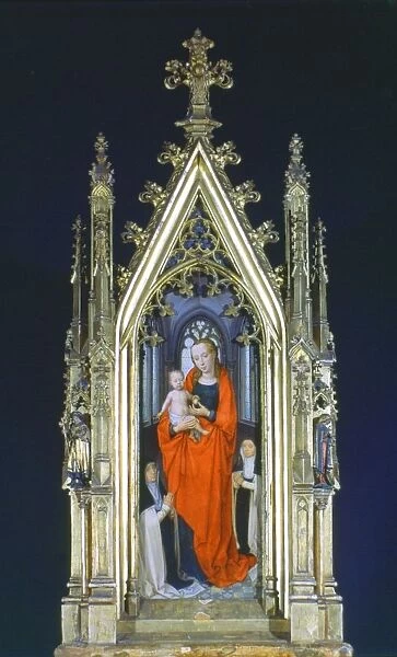 Shrine (Reliquary) of St Ursula, 1489. Gilded, painted wood. Hans Memling (1430  /  1440-1494)