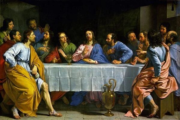 The Last Supper by Philippe de Champaigne (1602-1674) French painter