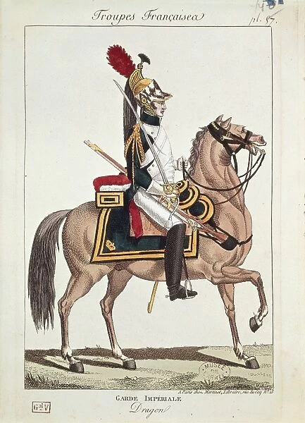 Uniforms of the French army: Dragoon of the Imperial Guard