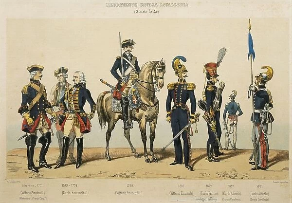Uniforms of Savoy Cavalry Regiment
