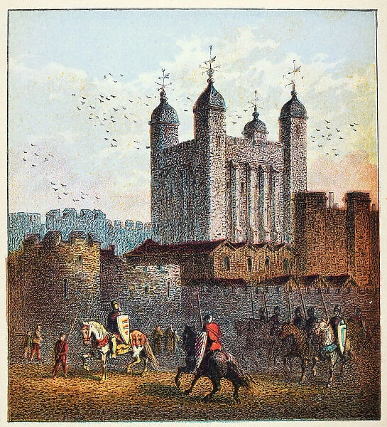 White Tower, Tower of London in medieval times