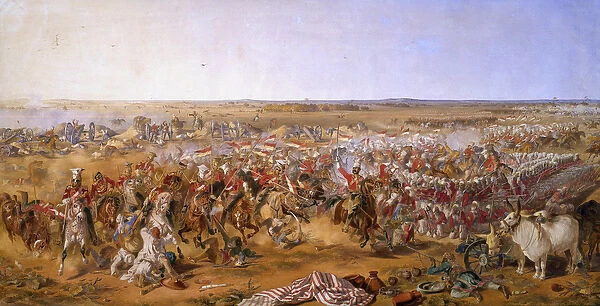 16th Lancers, Battle of Aliwal, 28 January 1846 (w  /  c)